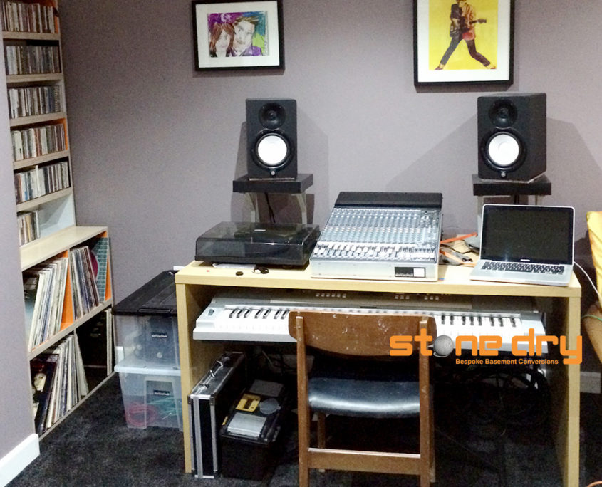 Basement Home Recording Studios Stonedry Bespoke Basement Conversions