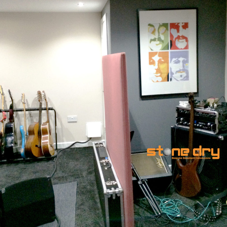 A closer look at Cellar Home Gym Setup