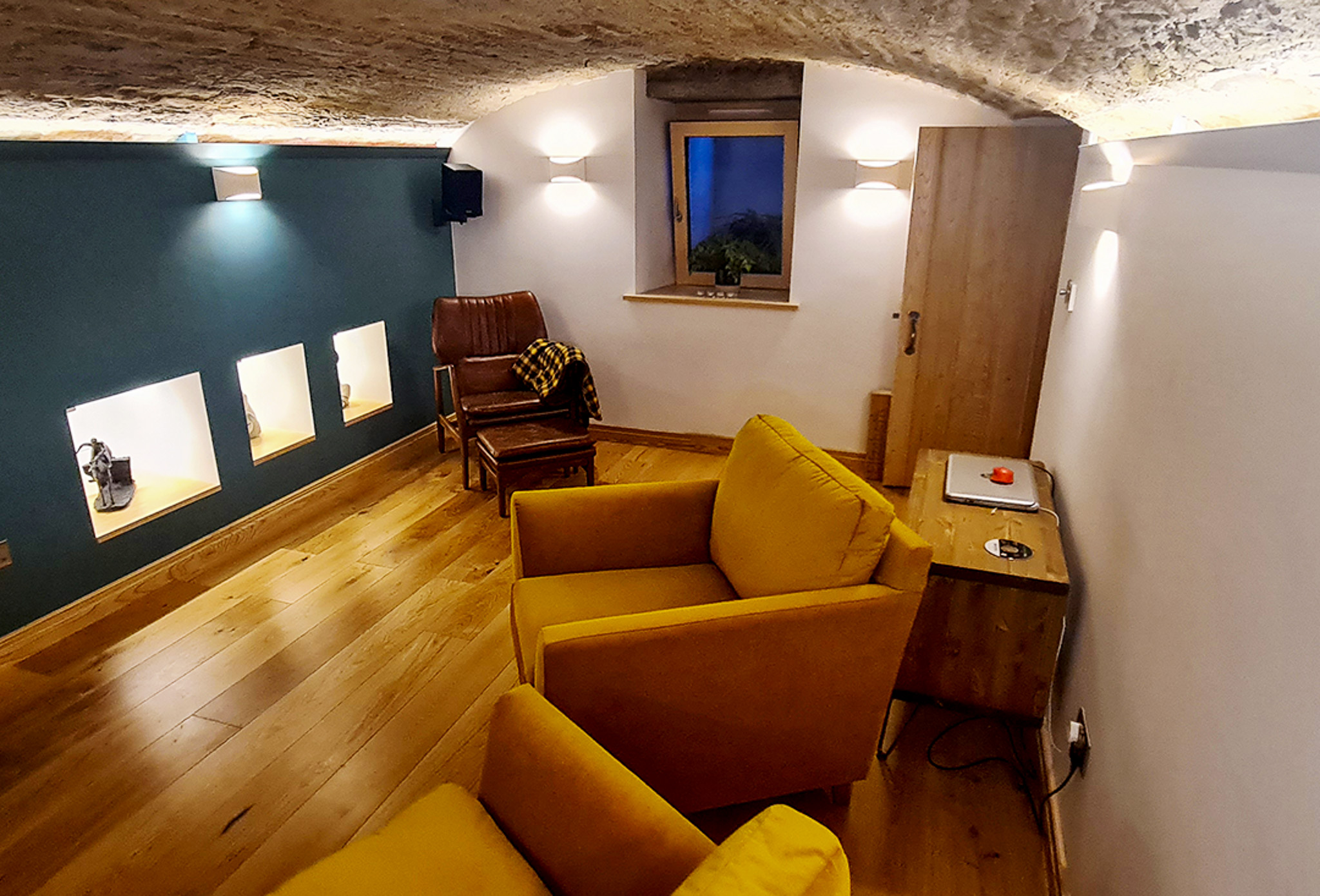 Stone Dry Bespoke Basement Conversions Vaulted Cellar Scissett 2