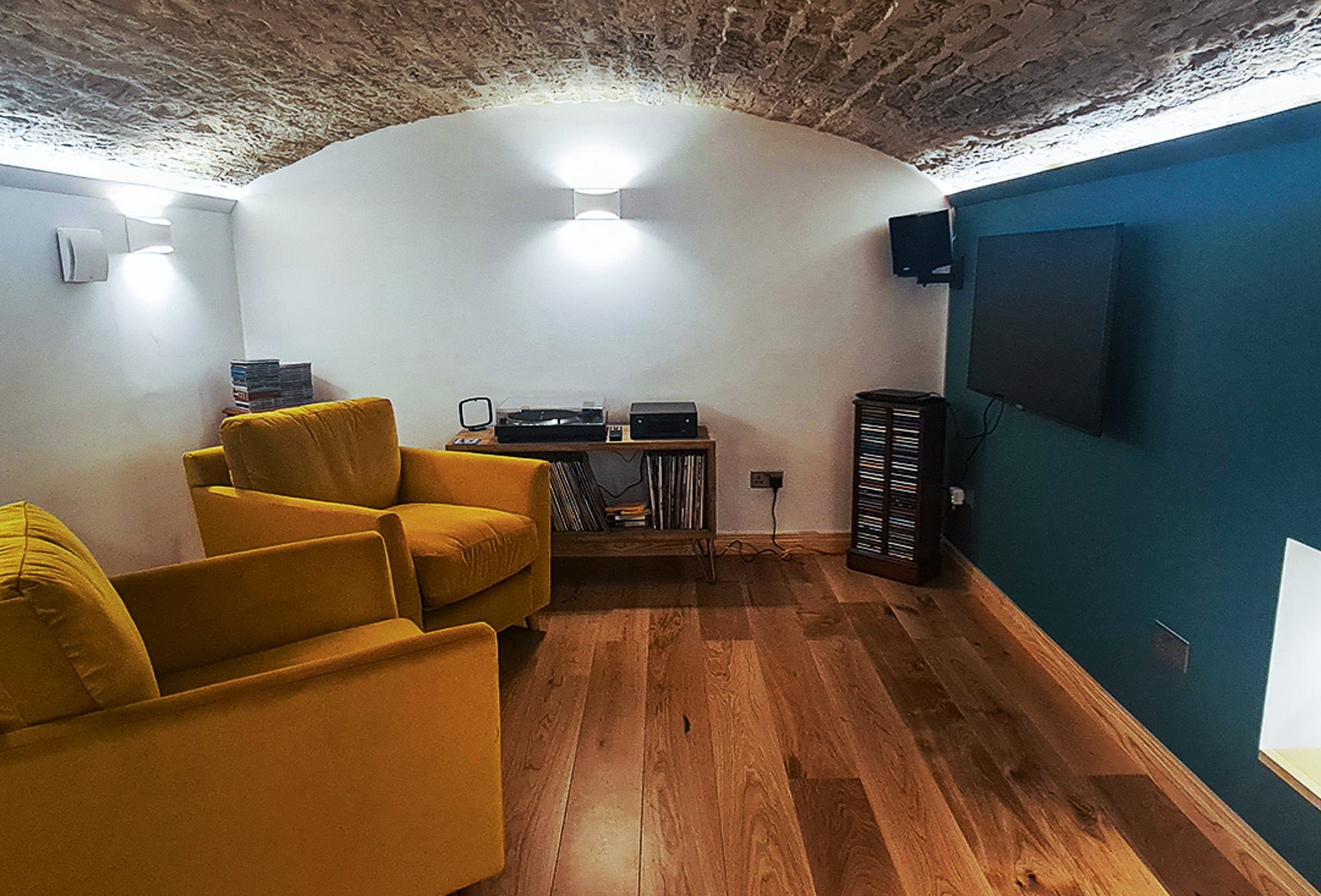 Stone Dry Bespoke Basement Conversions Vaulted Cellar Scissett 3