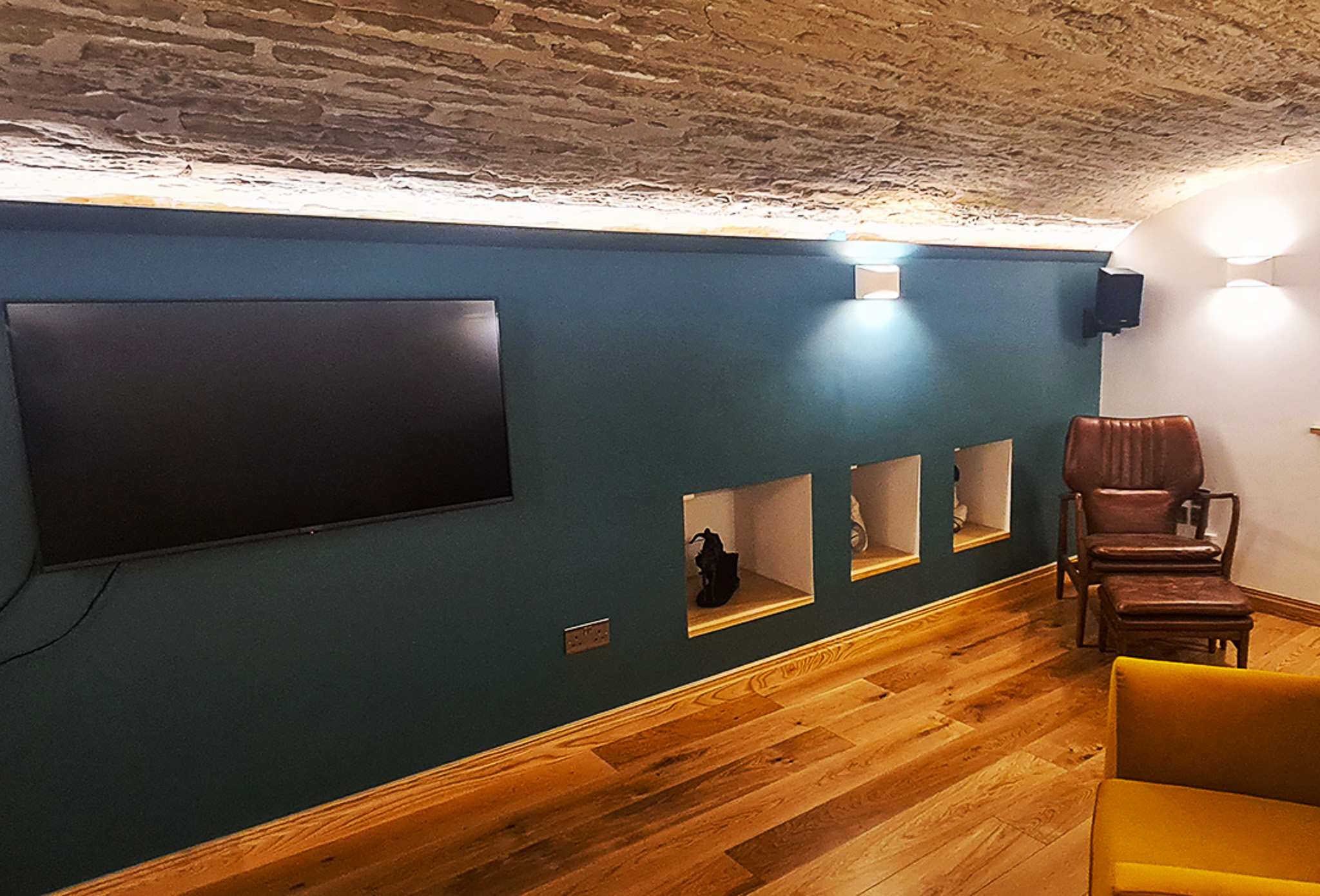 Stone Dry Bespoke Basement Conversions Vaulted Cellar Scissett 5