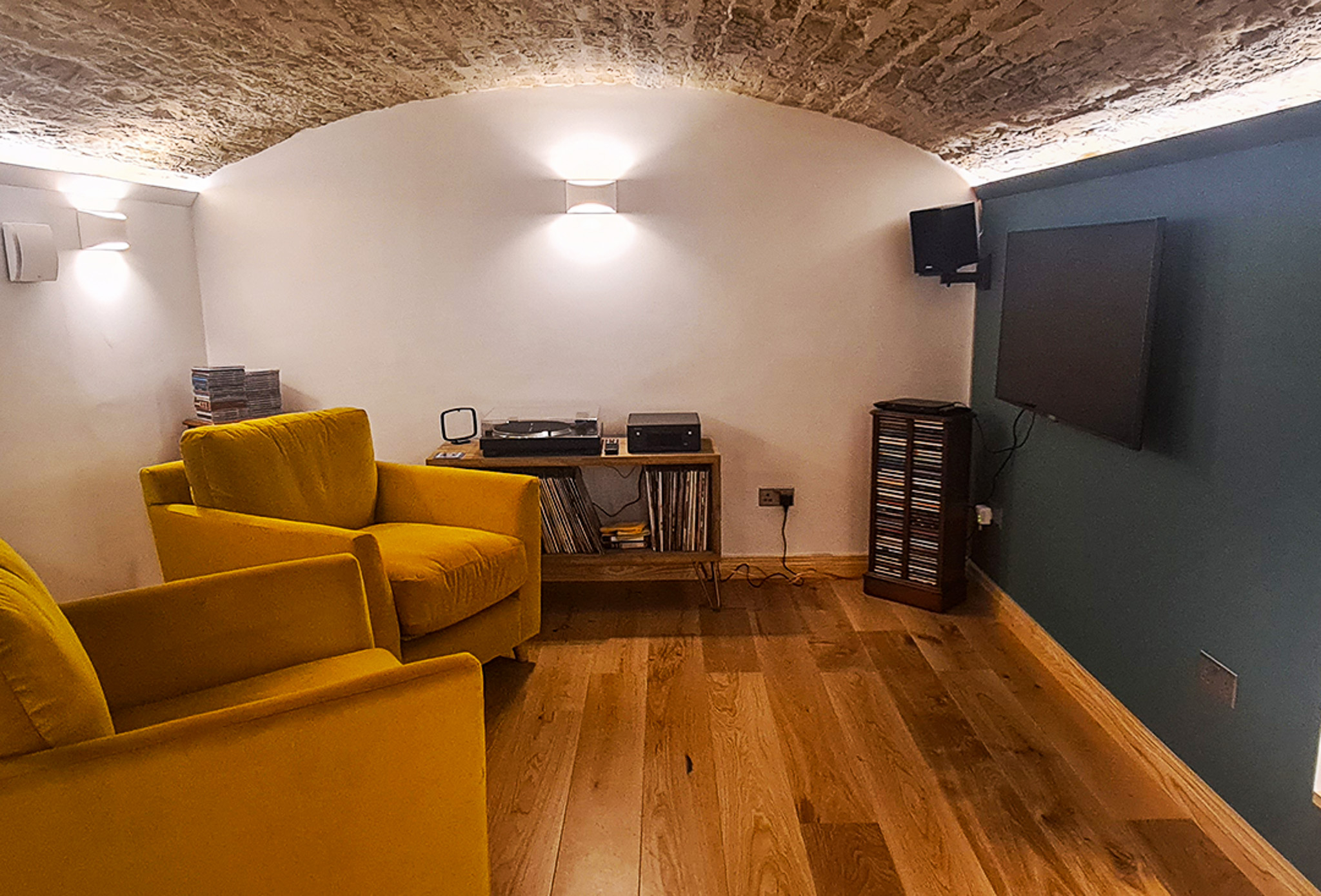 Stone Dry Bespoke Basement Conversions Vaulted Cellar Scissett 8